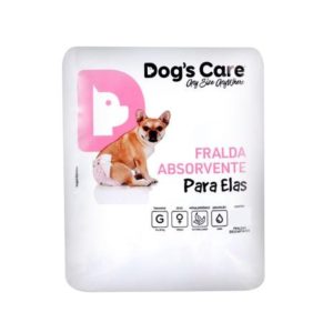 FRALDA ABSORVENTE DOGS CARE FEMEA G