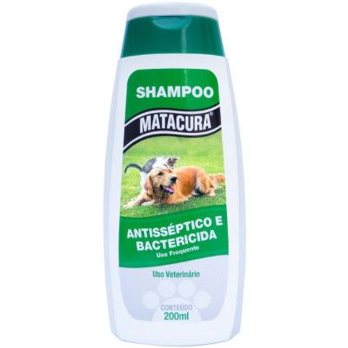 SHAMPOO ANTISSEPTICO (VERDE) 200 ML - MATACURA