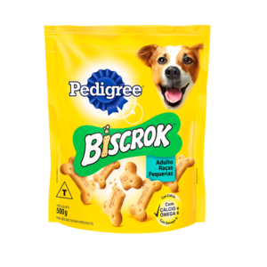 BISCROK ADULTO RAÇAS PEQUENAS 500GR - PEDIGRE