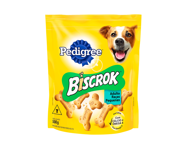 BISCROK ADULTO RAÇAS PEQUENAS 500GR - PEDIGRE