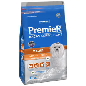 RAÇÃO CACHORRO ADULTO MALTÊS 1KG - PREMIER