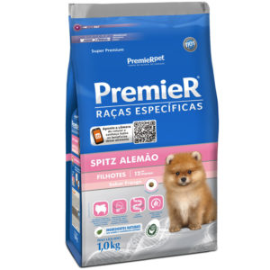 RACAO CACHORRO FILHOTE SPITZ ALEMAO 1 KG - PREMIER